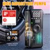 CARSUN Gonfiatore per pneumatici ricaricabile Gonfiatore digitale per pneumatici per auto senza fili per palline da bicicletta per moto Pompa d'aria per compressore portatile