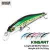 Kingdom Affondamento Minnow Esche da pesca 60mm 80mm 95mm 105mm Esche dure artificiali Wobblers Seabass Crankbaits Attrezzatura da pesca
