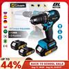 Gisam Trapano Avvitatore a Impulsi Elettrico Brushless Gisam 13mm 35+3 con Coppia, Avvitatore Elettrico a Batteria, Utensile Elettrico Compatibile con Batteria Makita 18V