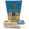 NONE Incenso organico Copal Ullas fatto a mano senza lavoro infantile e con oli naturali, 12 scatole da 25 g ciascuna.