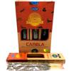 NONE Incenso di Cannella Biologica Ullas, fatto a mano senza l'utilizzo di manodopera infantile e con oli naturali, 12 confezioni da 25g l'una.