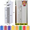 DayPlus PRO. Scaffale alto per bagno a 3 livelli, scaffale sottile per WC da bagno, armadietto per WC, armadietto per WC