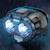 NONE Potente Lampada Frontale a LED IPX4 Impermeabile, Torcia da Testa di Emergenza 250LM XPE LED, 500mAh per Pesca, Campeggio ed Escursionismo all'Aperto