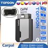 TOPDON Carpal OBD2 Scanner per auto Strumento diagnostico per tutti i sistemi Controllo della salute del veicolo Controllo dello smog Controllo della batteria IOS Android BT 5.0