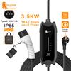 feyree Caricatore EV Portatile Feyree Tipo 2 3.5KW 16A Monofase, Scatola di Ricarica con Corrente Regolabile, Cavo da 5m, Stazione di Ricarica per Veicoli Elettrici
