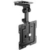 Aisens Supporto da soffitto rotante Aisens - pieghevole per monitor/TV da 20 kg dal 19 al 43 - colore nero