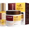 KARSEELL Maschera per capelli in confezione da 500 ml. + Olio di Argan per Capelli 50 ml. Balsamo Idratante Profondo per Capelli Secchi e Danneggiati - Trattamento Riparatore Intenso con Collagene -