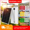DOKIO Pannello solare rigido DOKIO 18V 100W-200W Cina Pannello solare impermeabile in silicio monocristallino # DSP-100M/DSP-100MX2 Campeggio/Casa/RV