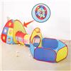 NONE IMBABY 3 in 1 Palline per bambini Piscina Giocattoli Tenda Tunnel strisciante Pieghevole Baby Ballon Box Tenda per bambini Palla Pit Parco giochi per bambini