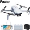 Potenziale Potensic C0 Mini Drone 3 Assi Gimbal 6KM GPS 4K Fotocamera Professionale Droni Brushless RC Giocattolo Quadcopter per Regali di Viaggio ATOM