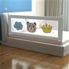 NONE Binari per lettino di sicurezza per bambini Barriera Box per bambini Protezione per letto Protezione per camera da letto Binario per dormire per bambini Recinzione protettiva regolabile per bambini