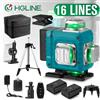 HGLINE Livella Laser HGLINE a 16 Linee con Controllo Remoto APP, Strumento di Misurazione Laser 4D Orizzontale e Verticale, Livella Inclinabile con Treppiede