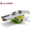 ALLSOME BG-6330 tavolo composto funzionante tavolo da lavoro a scorrimento incrociato per banco di perforazione di fresatura multifunzione regolabile X-Y