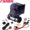 FARBIN Tromba d'aria a lumaca FARBIN con cablaggio relè compressore 12V 150db clacson per auto bicolore Super rumoroso per accessorio per auto moto camion
