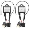 NONE Invertitori di polarità per fari a LED, include 2 unità per convertitore negativo positivo universale H4, 12-24 V