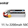 HRB POWER HRB Lipo 2S 3S 4S 6S 2200mah Batteria 11.1V 7.4V 14.8V 22.2V 30C 50C T XT60 Deans Femmina Per Aerei FPV Drone Auto Da Corsa Barca