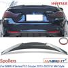 Magickit per BMW Serie 4 F32 Coupé 2013-2020 Spoiler per bagagliaio posteriore Stile M4 / TIPO V Accessori per AUTO verniciati in fibra di carbonio