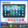 ESSGOO 9" Android 14 4+64G Autoradio Wireless CarPlay per VW Golf 5/6 Passat B6/B7 Polo Touran Tiguan Caddy GPS Navigazione Satellitare WIFI RDS FM BT EQ SWC USB Sistema Intelligente
