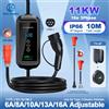 Kolanky 11KW 16A 3P Tipo 2 Caricatore EV portatile Cavo di ricarica EVSE 10m Veicolo elettrico per auto