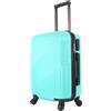 NONE EASYTOUR Valigia da aereo Bagagli a mano Cabina da viaggio Trolley rigido in ABS a 4 ruote Valigia da cabina rigida con maniglia telescopica 55x35x20 cm