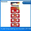 Panasonic 189 LR1130 AG10 SR1130 389 V10GA LR54 SR54 1.5V Batteria a bottone alcalina per orologio Calcolatrice Giocattolo Termometro