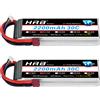 hrb 1/2PCS HRB 11.1V 2200mah Lipo Batteria 3s RC Lipo 30C Con connettore XT60 T plug XT60-T Per RC Auto Camion affrontare Aereo fpv drone