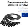 aicpose 10 pz/lotto 1-2 Metri di Lunghezza 3 Spille DMX Linea di Segnale di Collegamento 1 M Cavo DMX In Metallo 3.5ft XLR Per Luce Della Fase Audio testa mobile