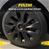 LARATH 4 copricerchi per Tesla Model 3 2018 2019 2020 2021 2022, 18 pollici, copricerchi di ricambio ad alte prestazioni, accessori per copertura completa del cerchio dell'auto