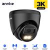 Annke AC500 3K IR Ultra HD Telecamera IP PoE Telecamera di sicurezza PoE esterna a doppia luce Rilevamento di veicoli umani Microfono incorporato