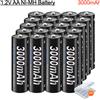 PALO 4-24 batterie AA NI-MH da 1,2 V batteria ricaricabile AA per batterie giocattoli, orologi, telecomando