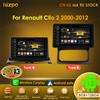 Hizpo 6115 Wireless CarPlay Autoradio per Renault Clio 2 2000-2012 Auto GPS Radio Multimediale 2 din Android 4G AI Voice 360 Camera