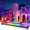 U'King 252 LED RGB Lampada da parete per lavaggio DMX Barra di controllo Luce da palcoscenico Lampada da parete a colori per interni per DJ Concerto Festa Matrimonio Discoteca
