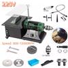 NONE 950W Mini Sega Da Tavolo Lucidatrice Da Tavolo FAI DA TE Lavorazione Del Legno Gioielli Smerigliatrice Da Banco Lucidatrice Giada Lucidatrice 220V