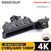 SMARTOUR Telecamera Posteriore Smartour 4K AHD 1080P per Auto BMW Serie 5 F10 F11/ Serie 3 F30 F31 F32/X3 F25/X4 F26/X5 F15/X6 F16