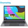 Dopesplay Monitor lapdock portatile da 14,1 pollici con batteria per tastiera 1080P IPS 60HZ Display per laptop Steam Deck Mac Phone