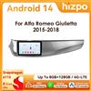 Hizpo Autoradio Wireless CarPlay Android Auto da 9 Pollici per Alfa Romeo Giulietta 2015-2018, Lettore Multimediale 4G BT GPS Navigazione RDS DSP 4G 360 ° CAM