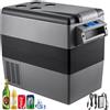 SucceBuy 55L Frigorifero per auto Mini frigorifero Congelatore Compressore portatile Congelatore Veicolo Auto Camion RV Barca Mini dispositivo di raffreddamento elettrico