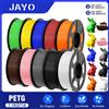 JAYO 10 rotoli di filamento petg 175 mm stampa 3D senza bolle senza disegno liscio più colori opzionali per la stampa 3D 1,1 kg/1 rotolo