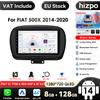 Hizpo 9 pollici 7862 schermo intelligente Carplay 4G 2Din Android 14 autoradio per FIAT 500X 2014 - 2020 lettore video multimediale WIFI