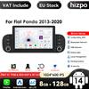 Hizpo Sistemi Intelligenti 2 Din Android 14 Autoradio per Fiat Panda 2013 - 2020 Carplay 4G Lettore Video Multimediale Autoradio GPS