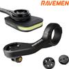 Ravemen AOM01/AOM03 Staffa di montaggio anteriore per bici compatibile con Garmin/Wahoo/FR160/FR300 Scheda di montaggio inferiore per luce frontale per bicicletta