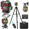 NONE Livello Laser a 16 linee con treppiede da 1.2M linea verde autolivellante 360 telecomando orizzontale e verticale livelli Laser a raggio verde