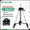 HGLINE Treppiede di livello laser estensibile HGLINE 1.2M/1.5M adatto per strumenti di livello laser da 5/8 pollici Treppiede in alluminio con bilanciere di sollevamento