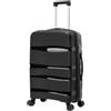 JUJU Valigie viaggio in PP (ABS migliorato), vari colori e dimensioni. Bagaglio a mano, valigia grande 23 kg. Set valigie: media, piccola bambino, trolley. Set rigido con 4 ruote | Artree