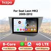 Hizpo 6115 AI Voce Autoradio Per Seat Leon 2 MK2 2005 - 2012 4G Multimediale GPS 2din Stereo Wireless CarPlay Android Auto Navi
