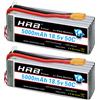 hrb 1/2pc HRB 5S 18.5V 5000mAh RC Lipo Batteria con Spina XT90 per RC Elicottero Aereo Auto Barca Camion 10S Drone batteria FAI DA TE