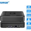 Smar H.265 CCTV NVR Face Detection 10CH 16CH 32CH 36CH Max 4K Uscita Videoregistratore di sicurezza Rilevamento movimento P2P Onvif XMEye APP