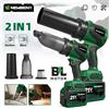 NewBeny 2IN1 Brushless 3000W Elettrico Turbo Ventilatore Jet Fan 650M/S Violento Auto Asciugatrice Neve Polvere Che Soffia Strumento Per Makita Batteria