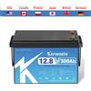 KEPWORTH Promozione a tempo limitato Stock UE Batteria Lifepo4 12V 100Ah 120Ah 180Ah 200Ah 300Ah Serie di supporto per motore da pesca alla traina marino RV