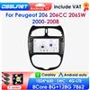 OSSURET Android 12 Carplay Android Auto Radio per PEUGEOT 206 206CC 206SW 2000-2008 Multimedia GPS 2din autoradio DVD Octa Core 7862